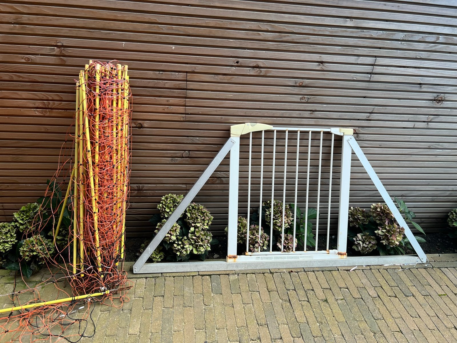 Afrastering/hekwerk (schapenhekje), Ophalen, Gebruikt, 6 meter of meer, Minder dan 1 meter