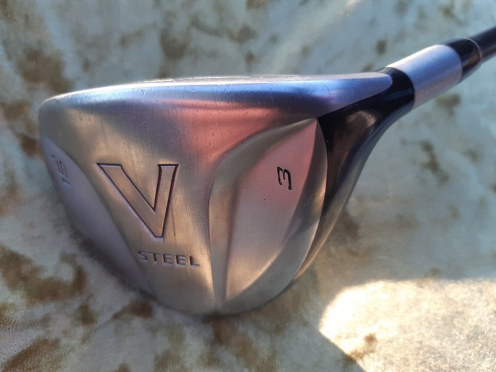 TaylorMade V steel. Houten 3, loft 15 graden, Shaft Flex R, Ophalen of Verzenden, Club