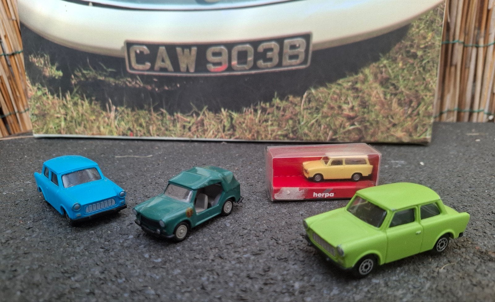 Prachtige verzameling DDR Trabant modelauto's, Ophalen of Verzenden, Auto