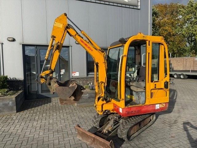 Takeuchi TB016 bj05 1.8T Minigraver Minikraan, Ophalen of Verzenden, Graafmachine