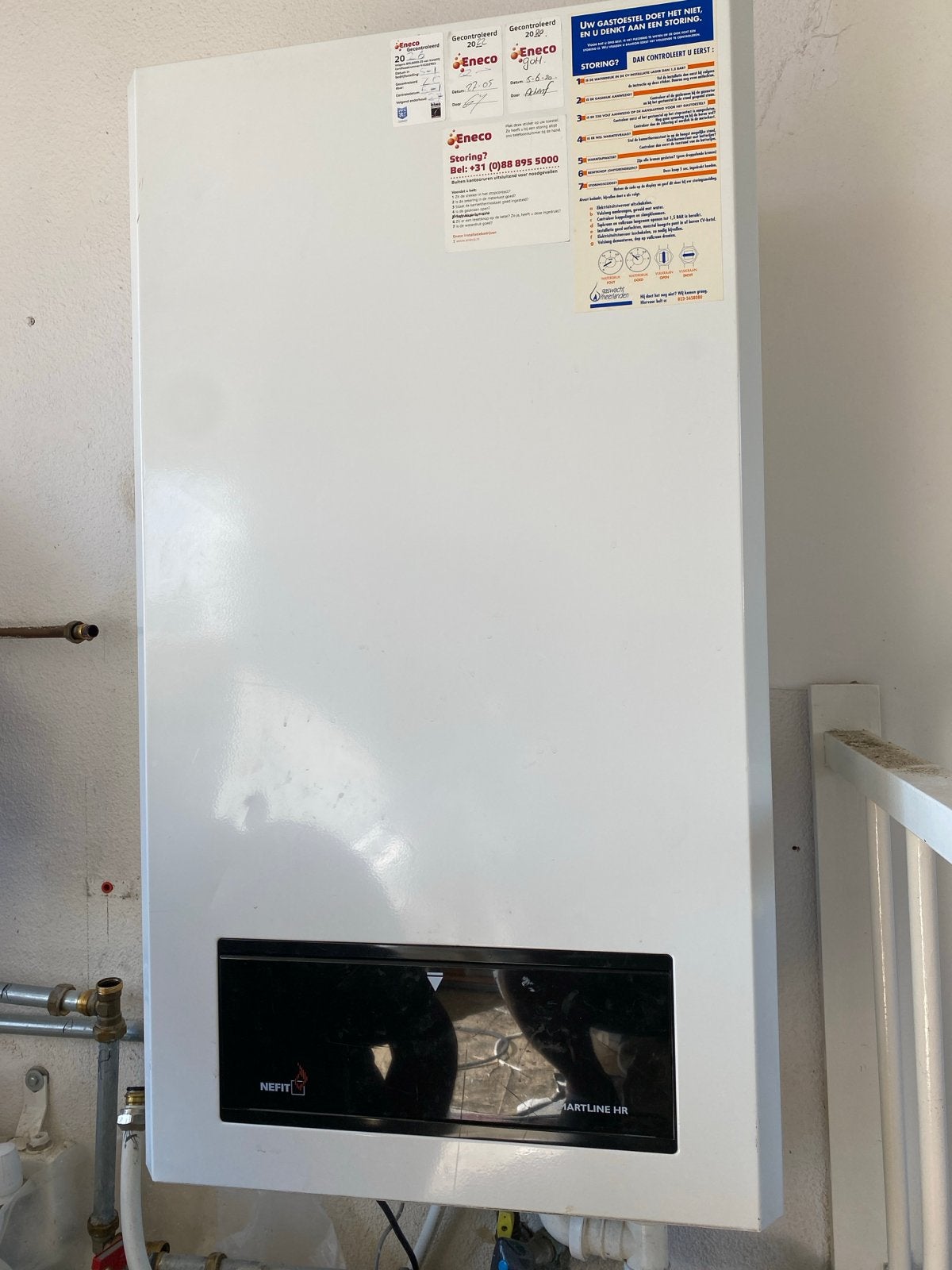 Nefit Smartline CV-ketel, goed werkend en onderhouden, Ophalen, Gebruikt, Cv-ketel of Combi-ketel, Hoog rendement (Hr)