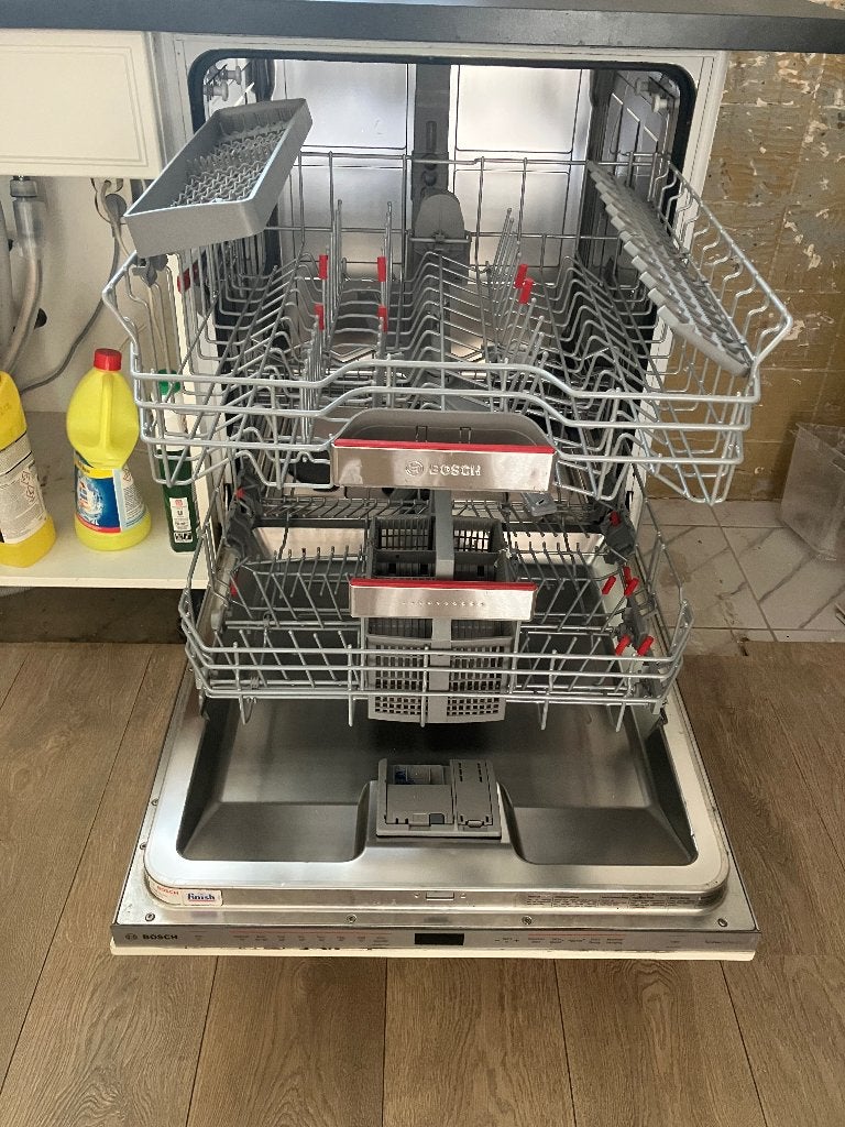 Bosch vaatwasser, Witgoed en Apparatuur, Vaatwasmachines, Ophalen, Gebruikt, Energieklasse A of zuiniger, 18 tot 22 liter