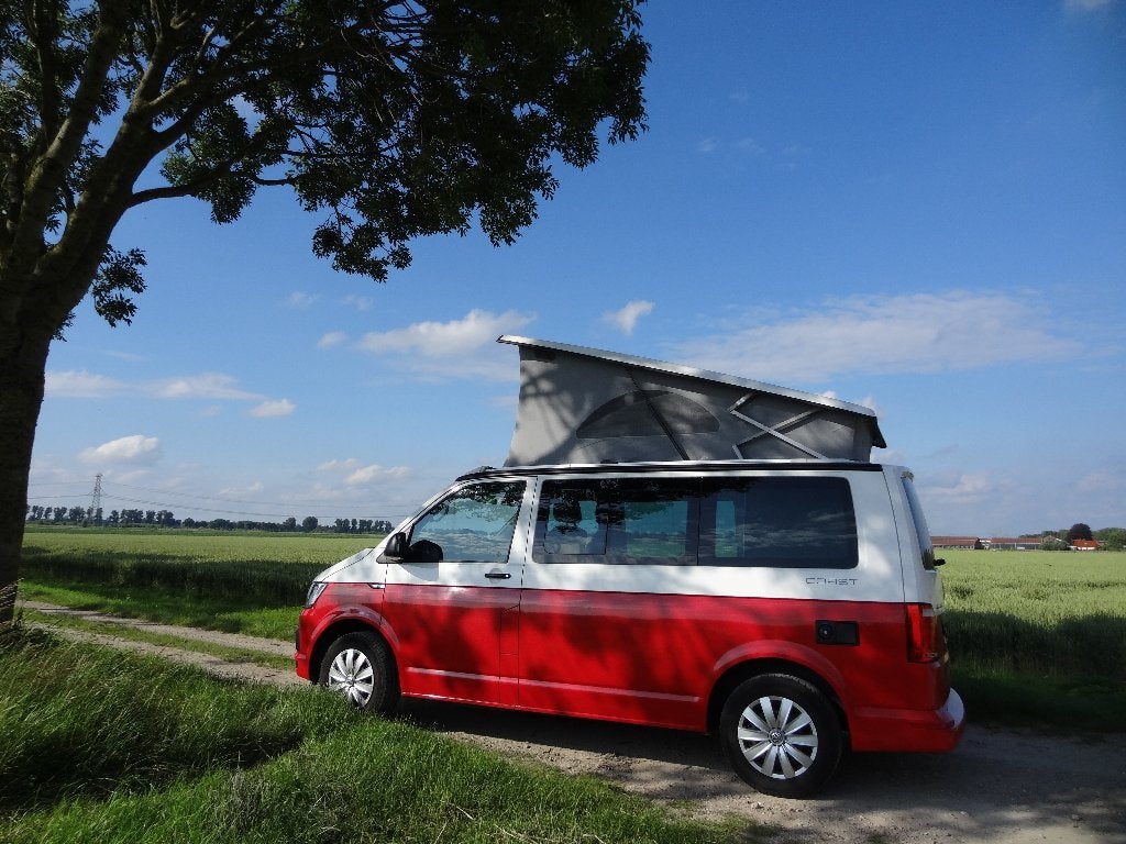 VW Volkswagen T6 California Coast camper 2L.0Tdi/150pk, Volkswagen, Standkachel, Standaard zit, Buscamper of Camperbus