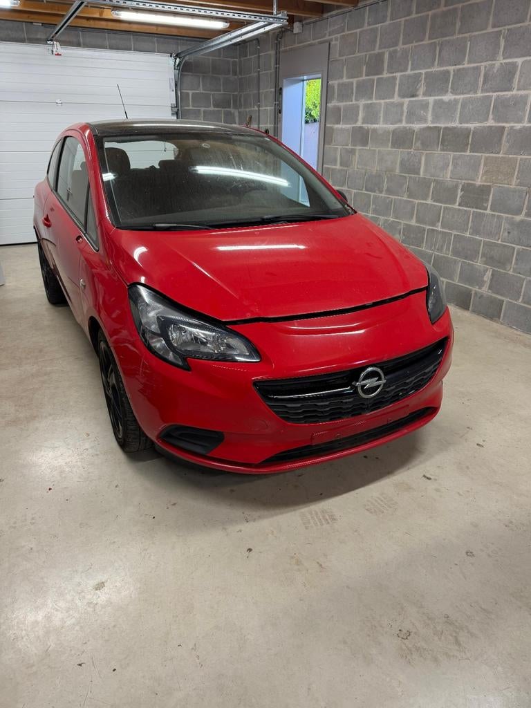 Voorkop Opel Corsa E compleet front voorkant, Ophalen, Gebruikt, Opel, Voor