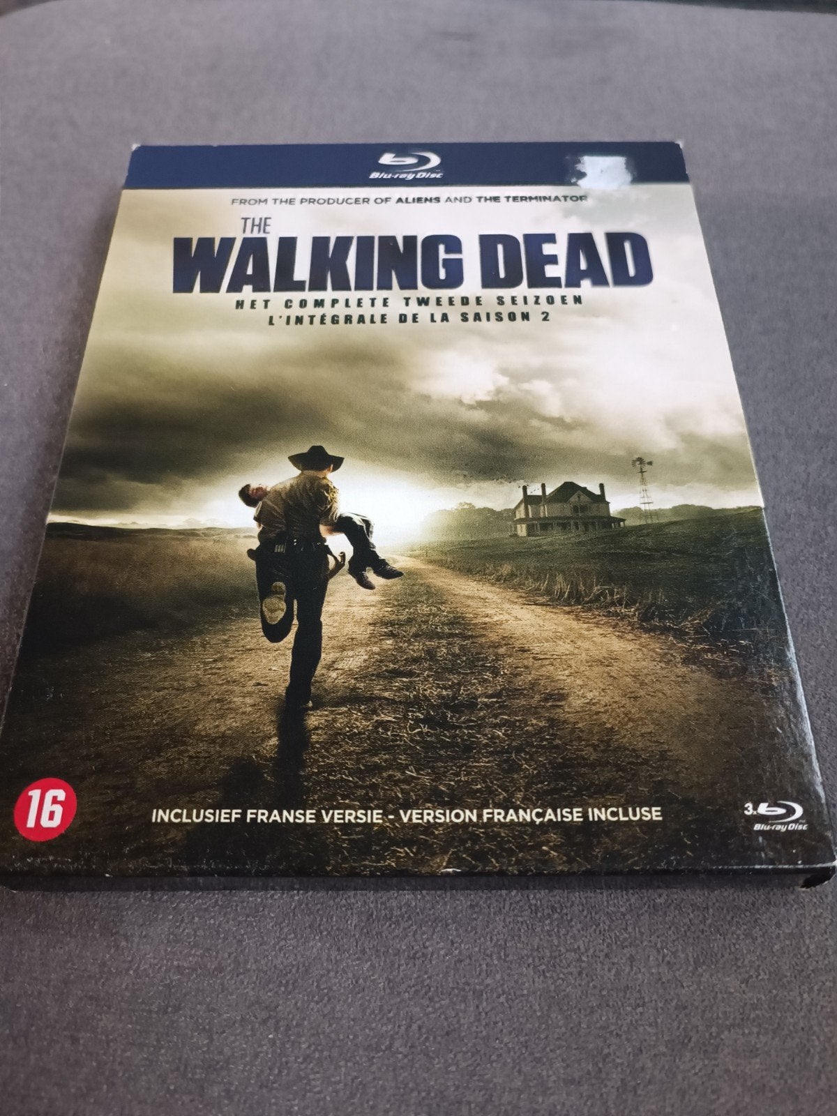 The Walking Dead seizoen 2 - bluray, Ophalen of Verzenden, Zo goed als nieuw, Horror