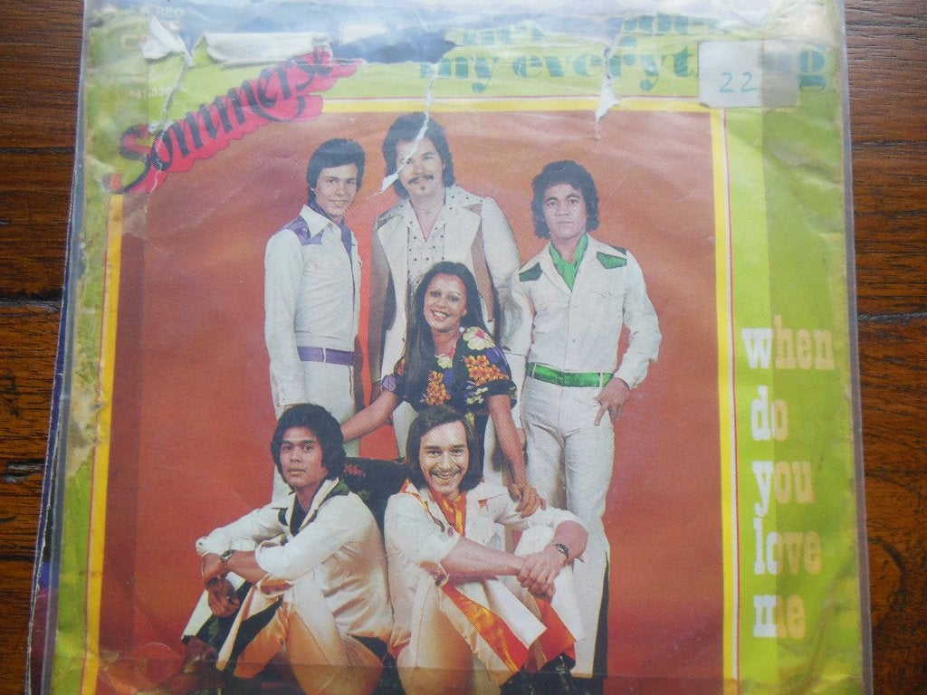 single sommerset 45rpm jukebox vinyl record 7inch there goes, Gebruikt, 7 inch, Ophalen of Verzenden, Pop