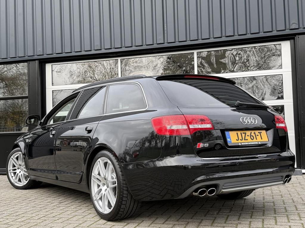 Audi A6 Avant 5.2 FSI S6 V10 435 pk|Dealer OH|2e eig.|Pano|C, Automaat, 435 pk, 5204 cc, Zwart