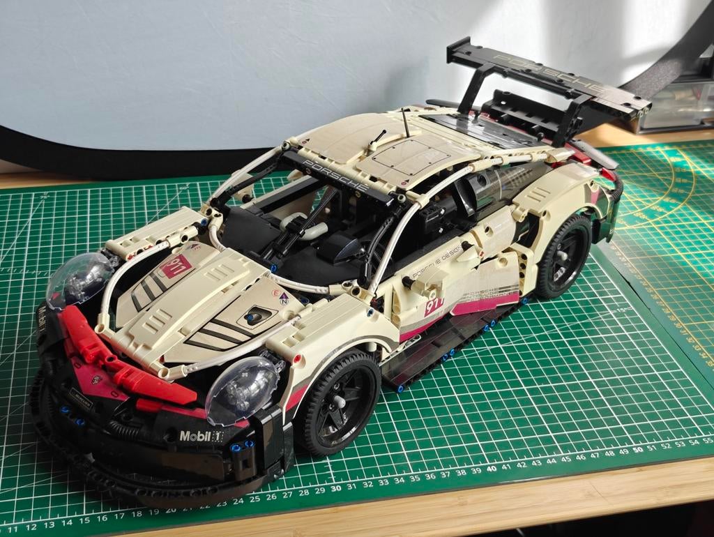 Lego Technic Porsche 911 RSR (42096), Gebruikt, Lego, Ophalen of Verzenden, Technic