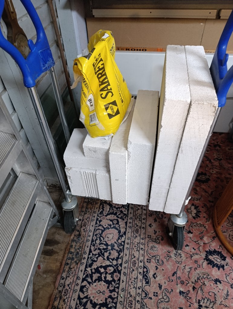 restant gasbetonblokken, Ophalen, Zo goed als nieuw, Overige typen