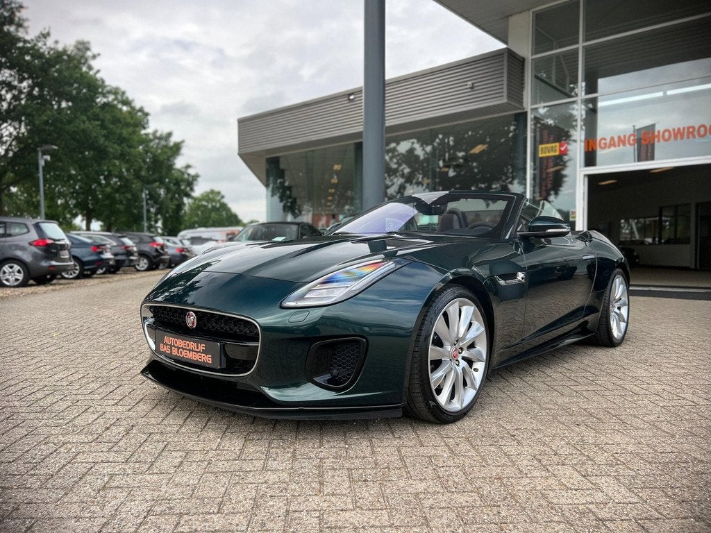 Jaguar F-TYPE 2.0T R-Dynamic, Stoelverwarming, Clima, Camera, Auto's, Automaat, Achterwielaandrijving, 4 cilinders, Cabriolet