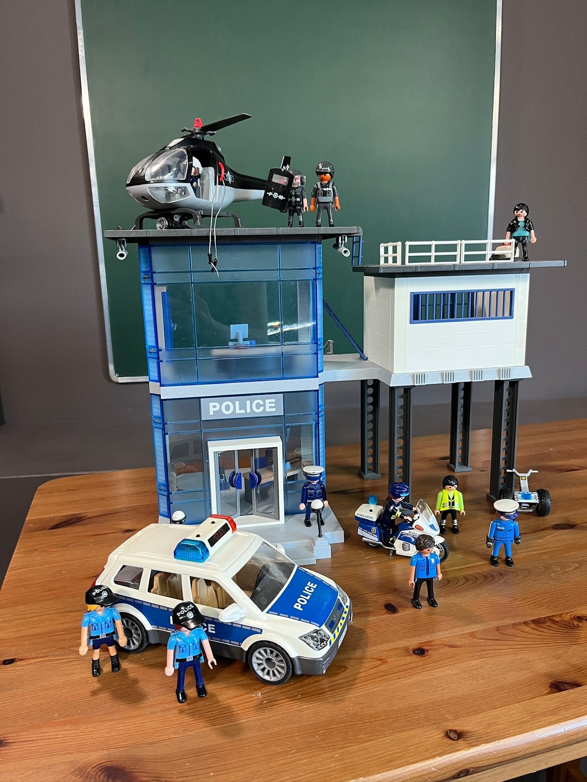 Politiebureau Playmobil, Ophalen of Verzenden, Gebruikt, Complete set