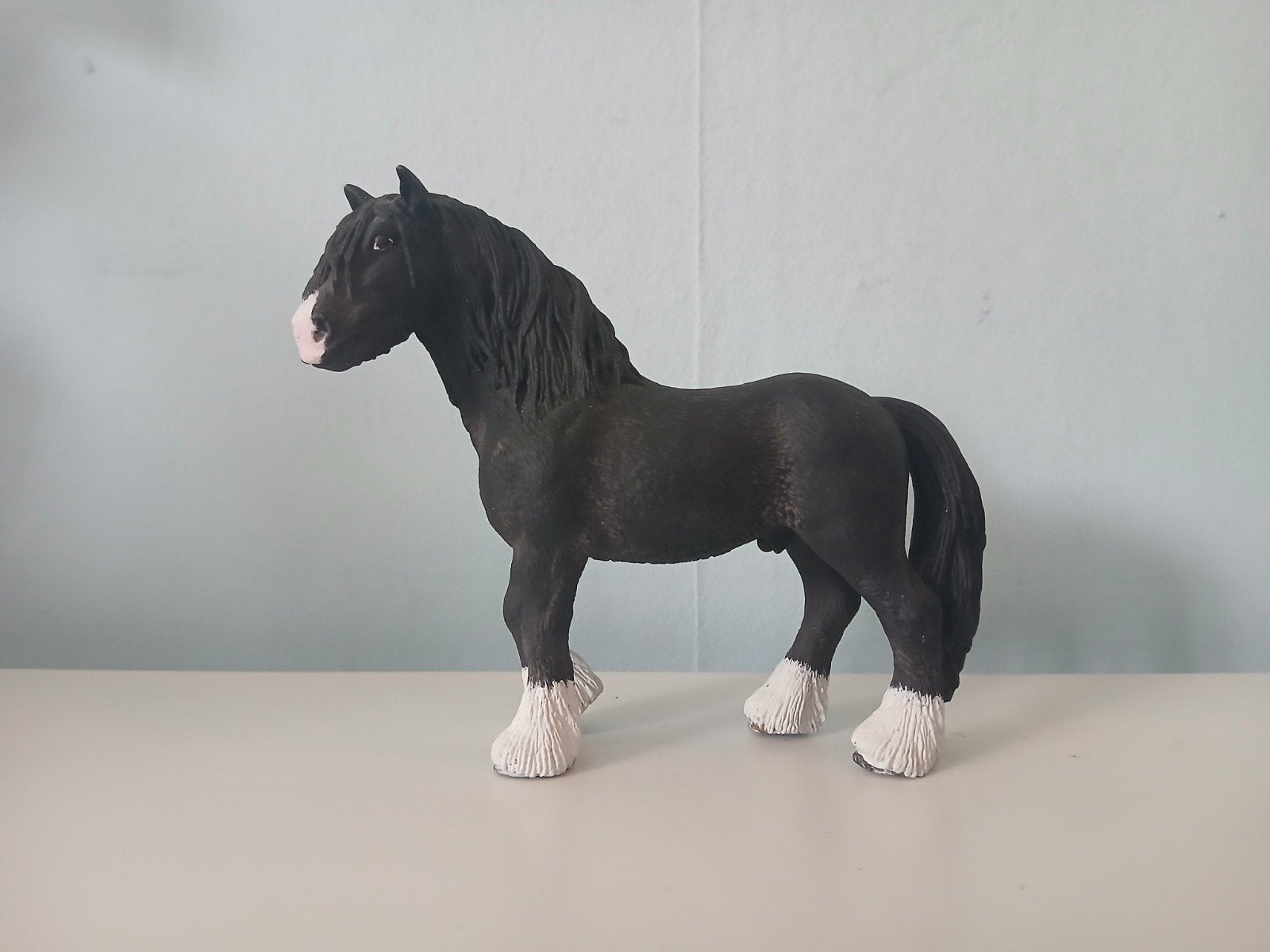 schleich repaint, Verzamelen, Ophalen of Verzenden, Zo goed als nieuw, Paard, Beeldje of Figuurtje