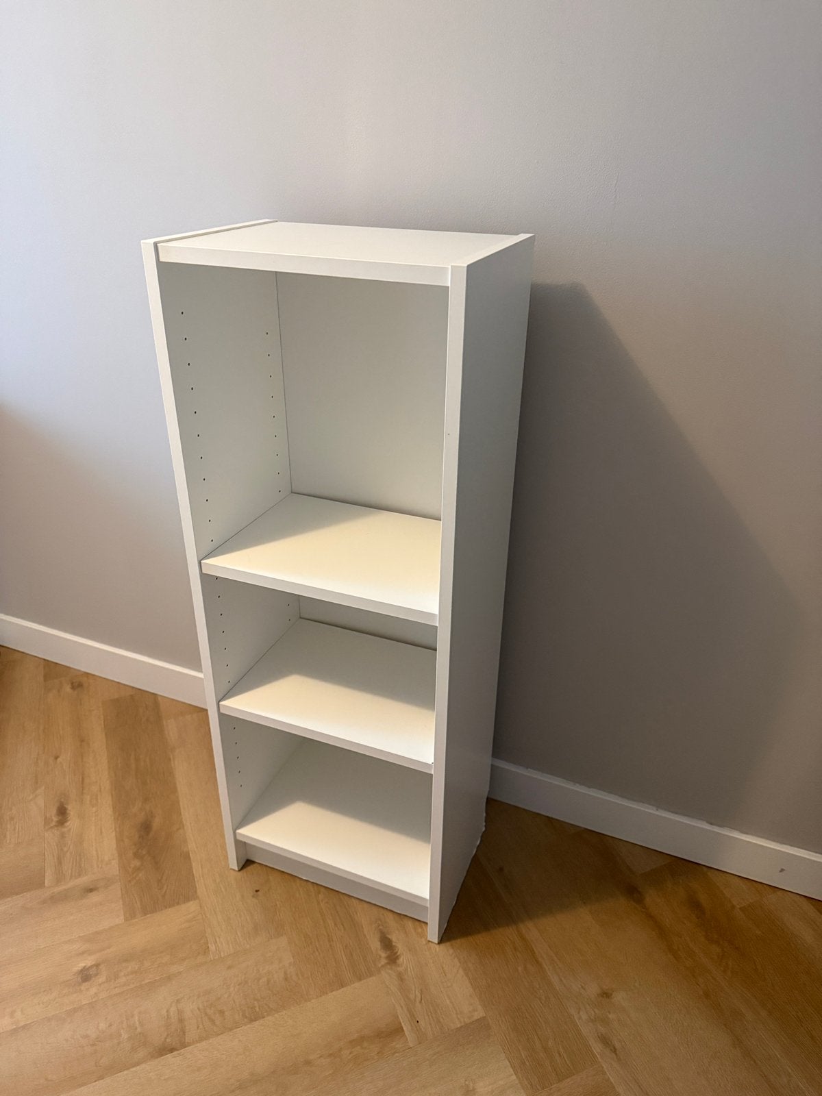 Witte boekenkast / opbergkast — 40x106x28 cm, Huis en Inrichting, Kasten | Schoenenkasten, Ophalen, Gebruikt