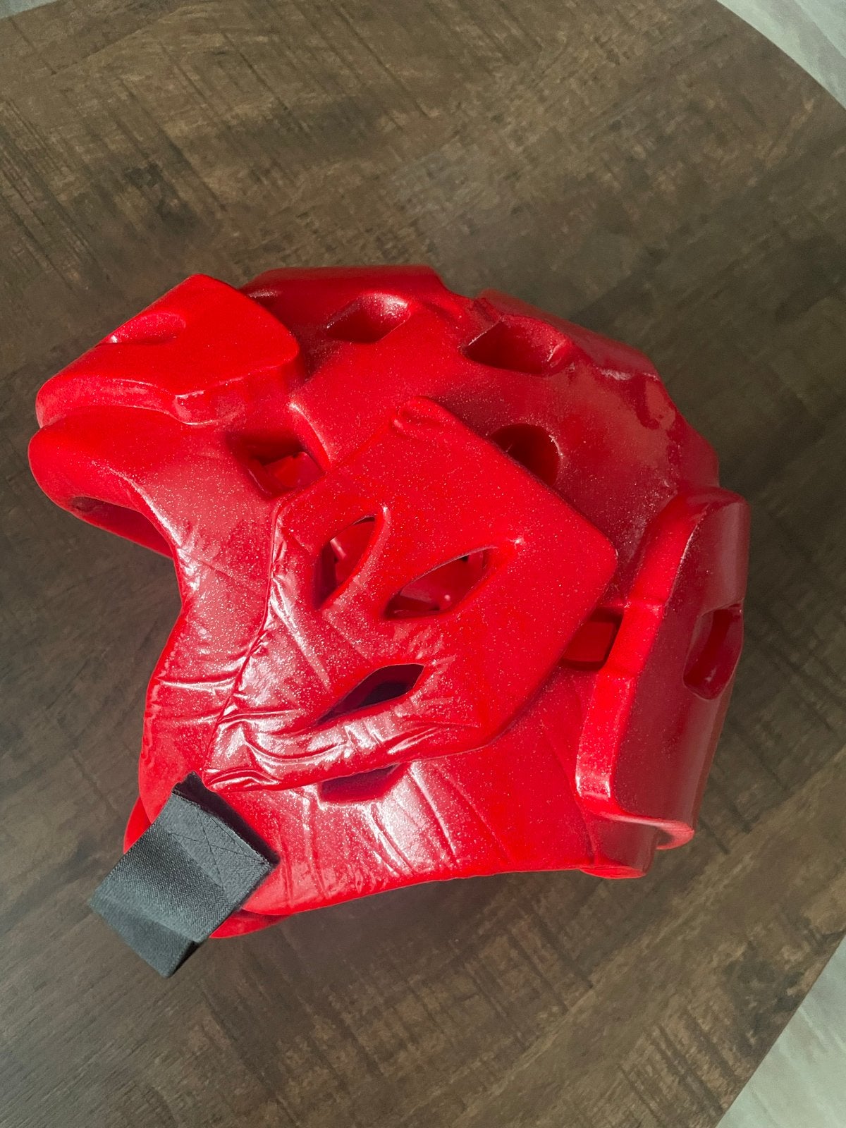 Vechtsport Hoofdbeschermers - Rood en Blauw, Ophalen, Overige, Vechtsportbescherming, Zo goed als nieuw