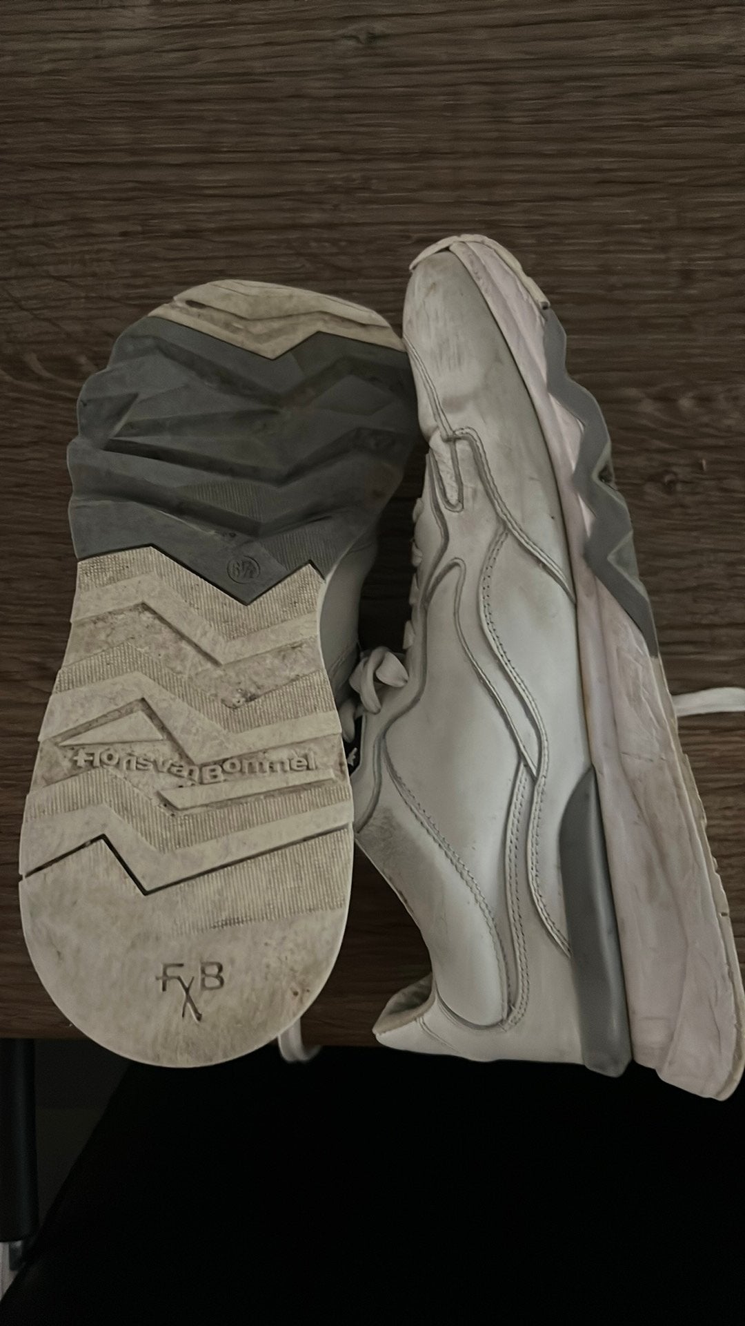 Floris van Bommel 6,5, Kleding | Heren, Ophalen, Gedragen, Wit, Sneakers of Gympen