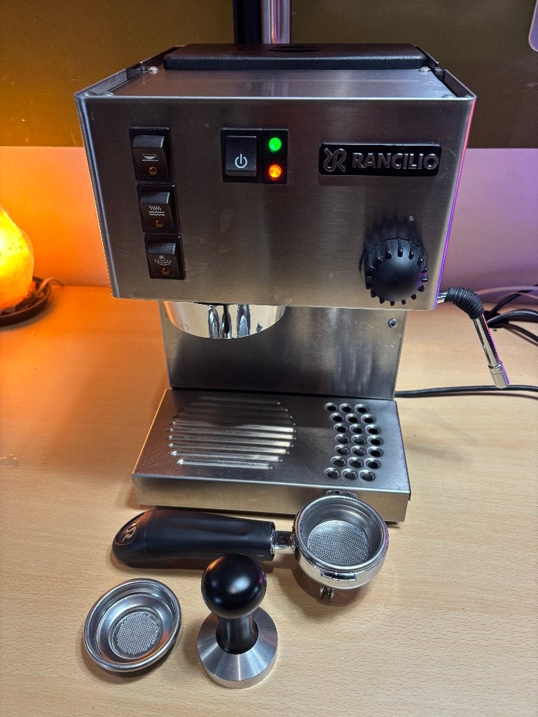 Rancilio Silvia 2016 (v5), Witgoed en Apparatuur, Stoompijpje, Gebruikt, 10 kopjes of meer, Koffiemachine
