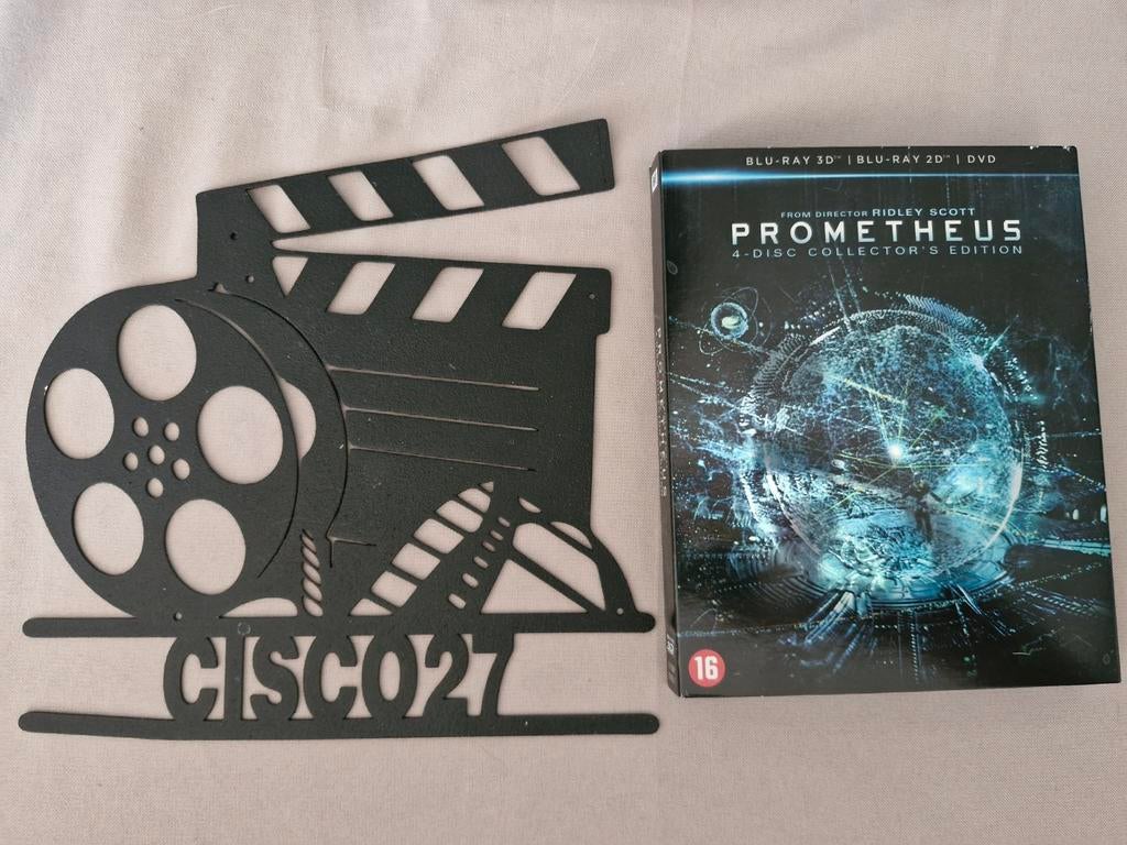 Prometheus 4-disc Collector's Edition + slipcover, Cd's en Dvd's, Blu-ray, Ophalen of Verzenden, Zo goed als nieuw, Science Fiction en Fantasy