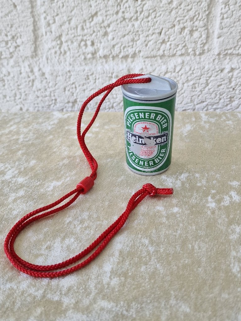Heineken waterdicht opbergdoosje hanger, Ophalen of Verzenden, Heineken