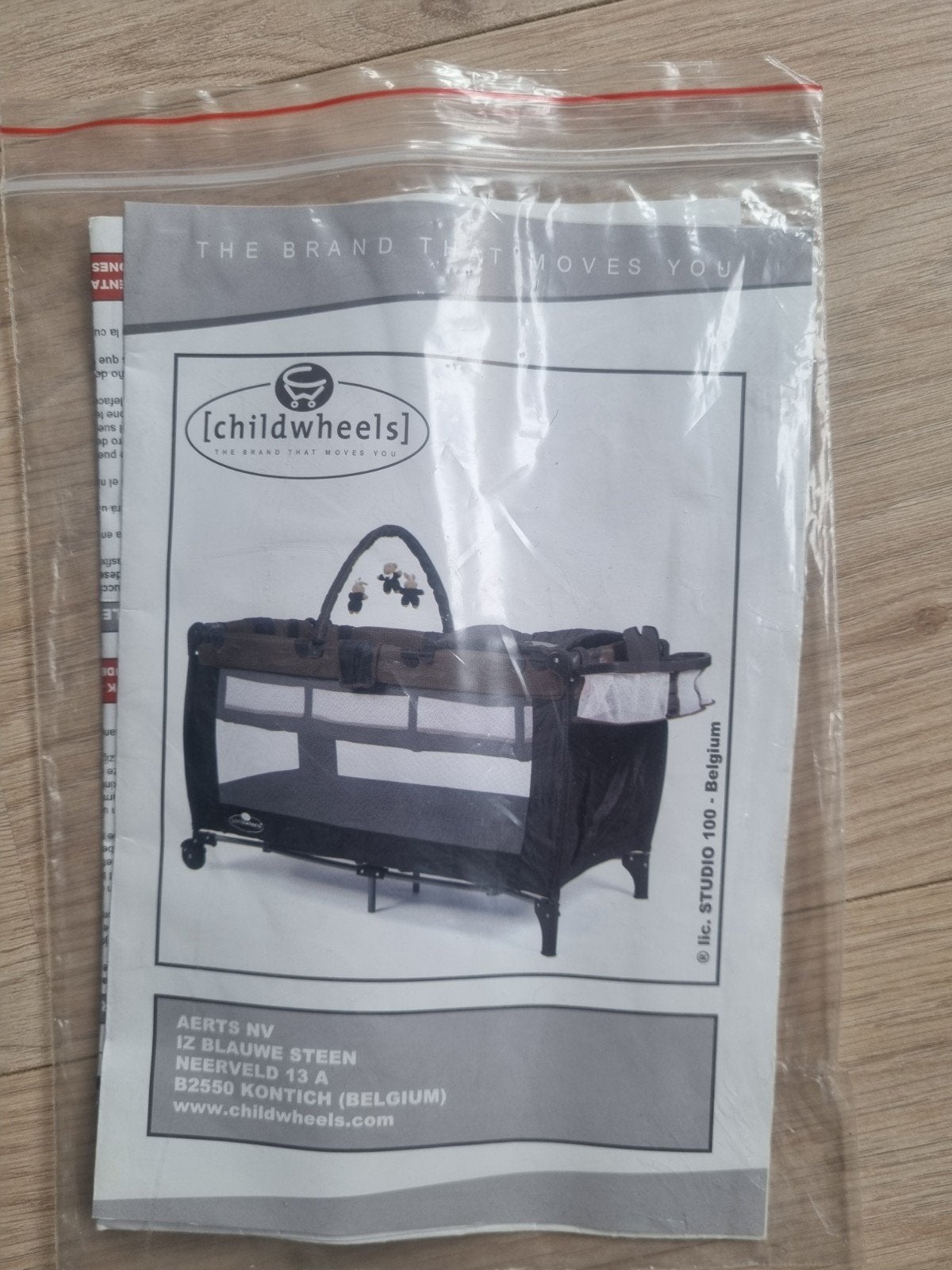 childwheels reisbedje campingbedje commode in 1, Ophalen of Verzenden, Gebruikt, Reisbedje