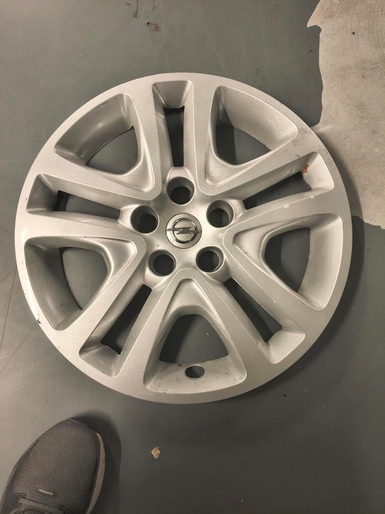 Wieldoppen Opel 16 inch, Ophalen of Verzenden, Gebruikt