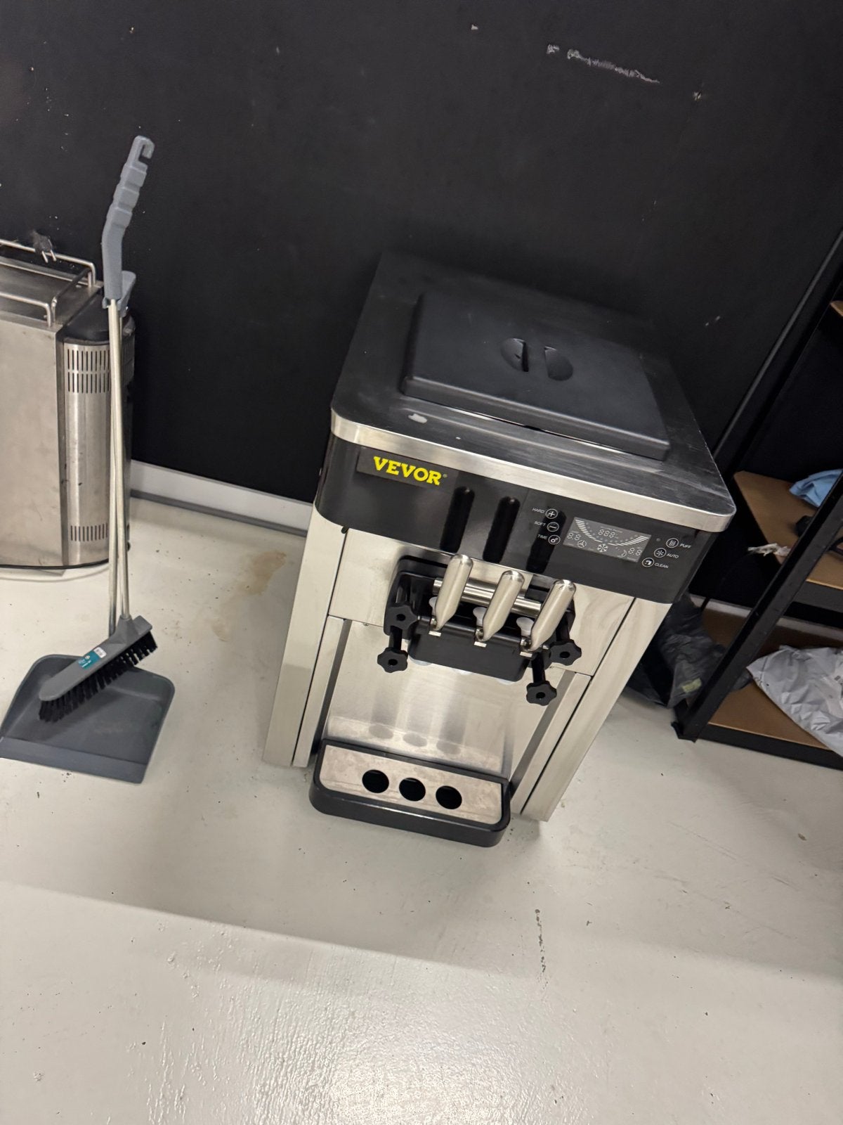 Vevor IJsmachine 3 Smaken - Softijsmachine, Witgoed en Apparatuur, Ophalen, Zo goed als nieuw