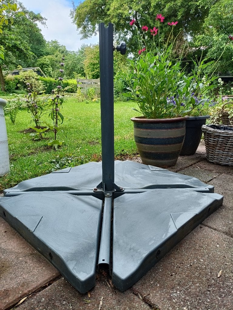 Voet voor parasol, Tuin en Terras, Parasols, Ophalen, Gebruikt, Minder dan 1 meter, Parasolvoet