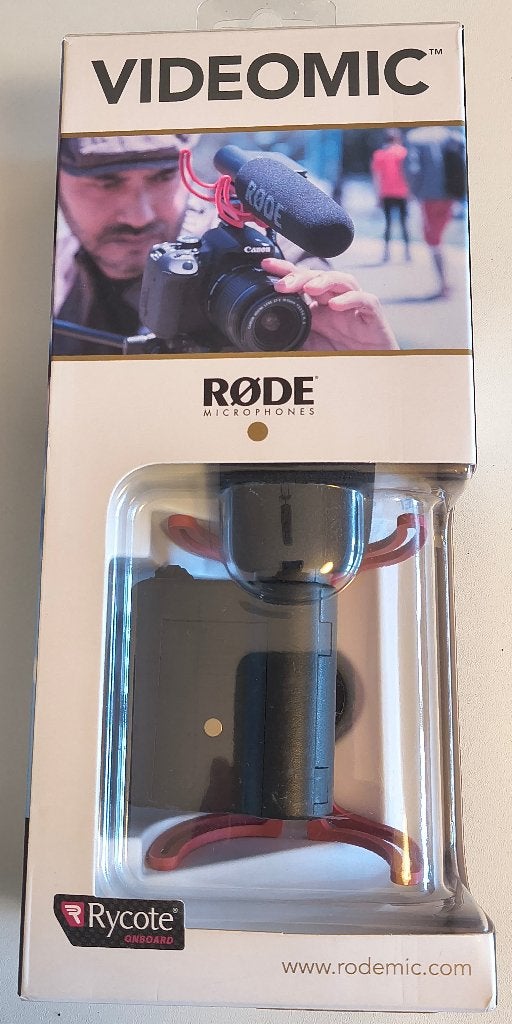 Rode VideoMic shotgun microfoon voor camera, Overige merken, Overige typen, Overige soorten, Zo goed als nieuw