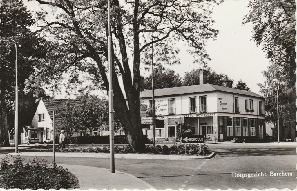 BARCHEM Dorpsgezicht Hotel en Wegwijzer, Verzenden, 1960 tot 1980, Gelopen, Gelderland