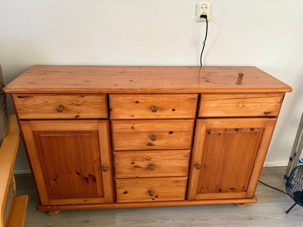 Dressoirkast, Ophalen, Gebruikt, 25 tot 50 cm, Overige houtsoorten