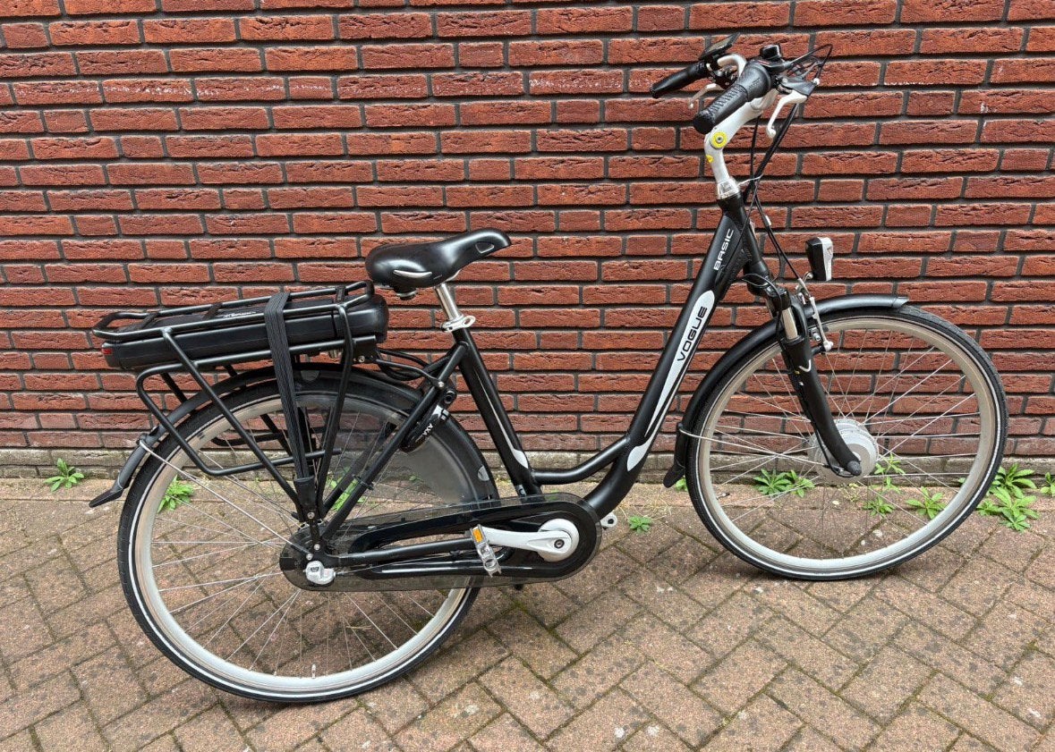 Vogue basic mat zwart electrische fiets, Ophalen, Zo goed als nieuw, Overige merken