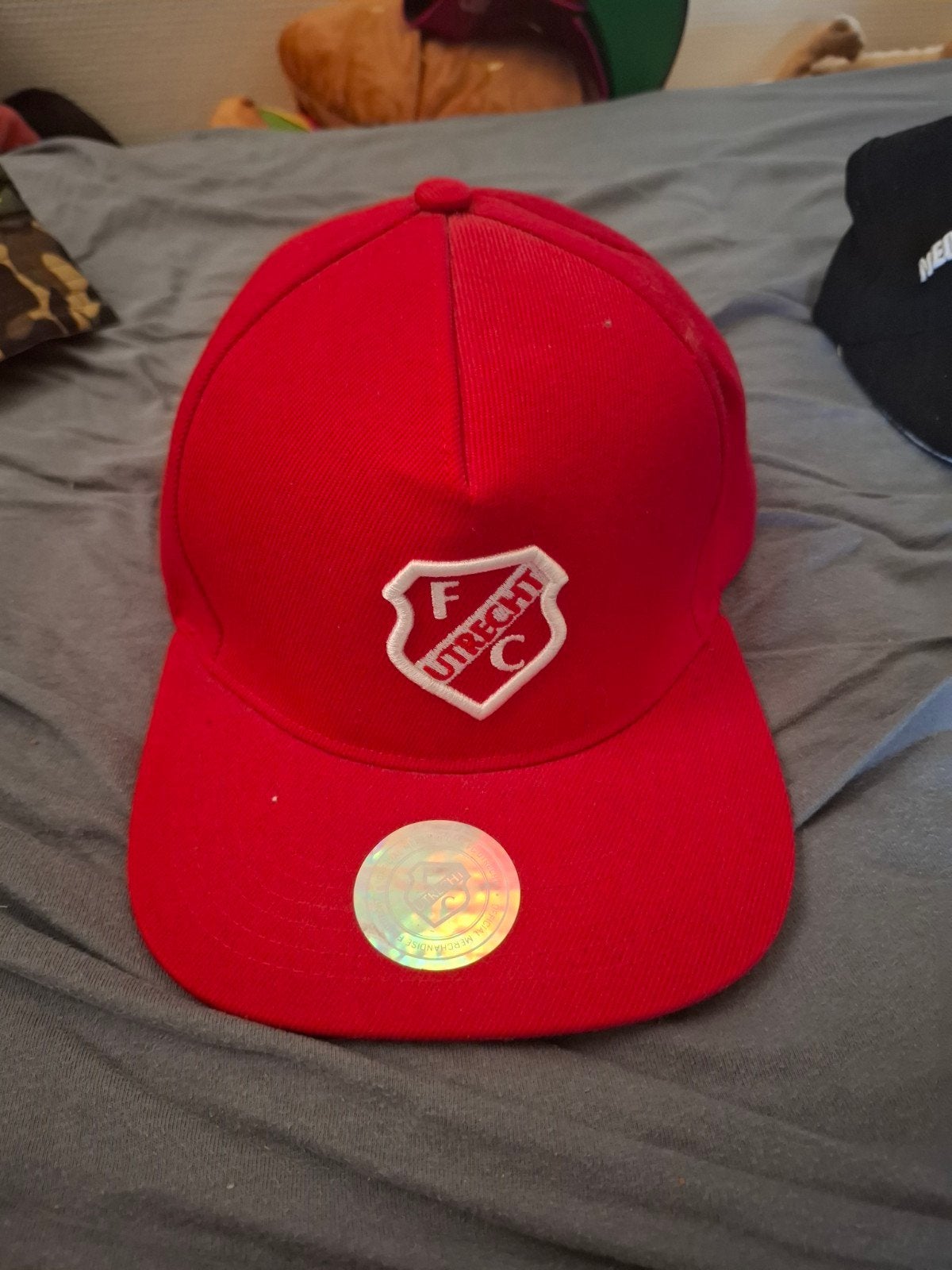 FC Utrecht Pet - Rood, FC Utrecht, One size fits all, Ophalen of Verzenden, Pet