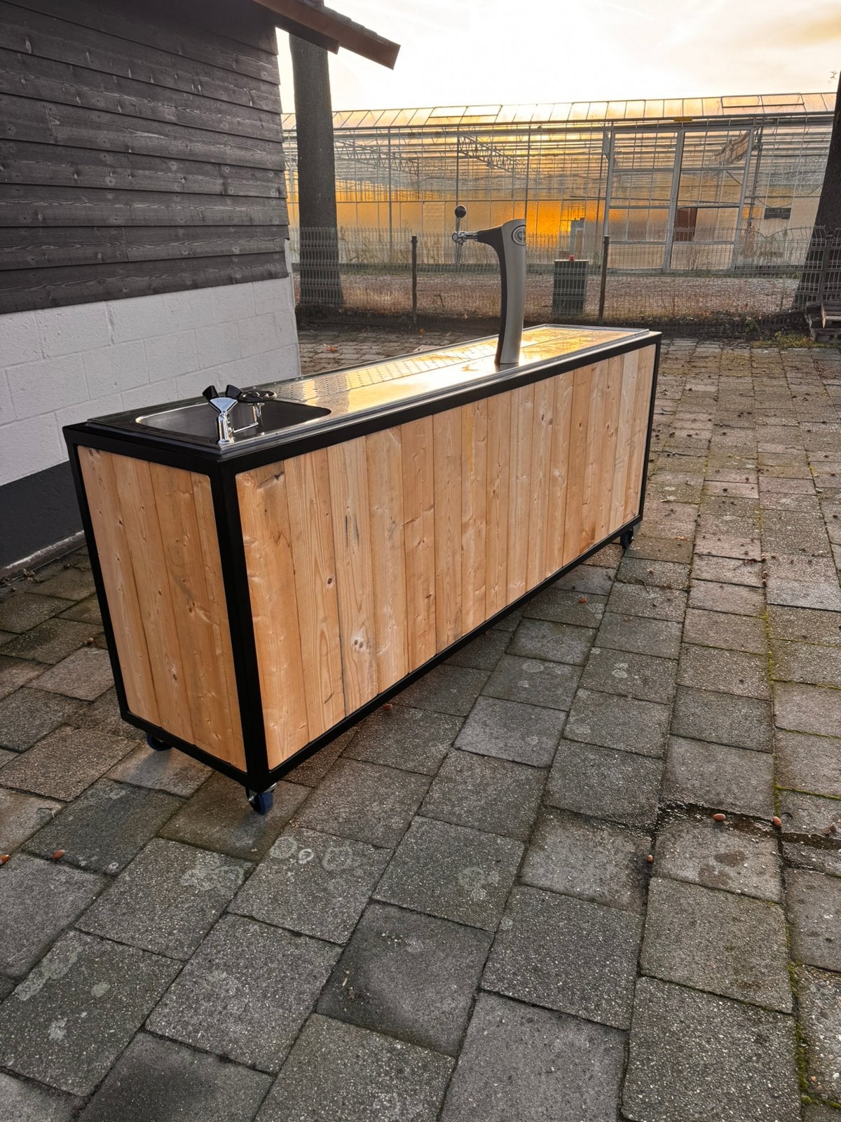 Mobiele biertap zgan, Ophalen, Zo goed als nieuw, Overige merken