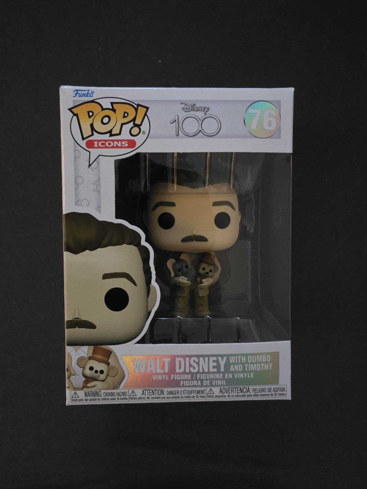 Funko Pop! Disney 100 Walt Disney met Dumbo & Timothy, Ophalen of Verzenden, Nieuw