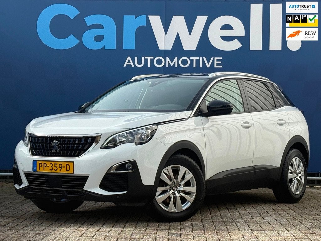 Peugeot 3008 1.2 PureTech Executive DistributieVV,2e Eigenaa, Auto's, Peugeot, Bedrijf, Te koop, ABS, Achteruitrijcamera, Airbags