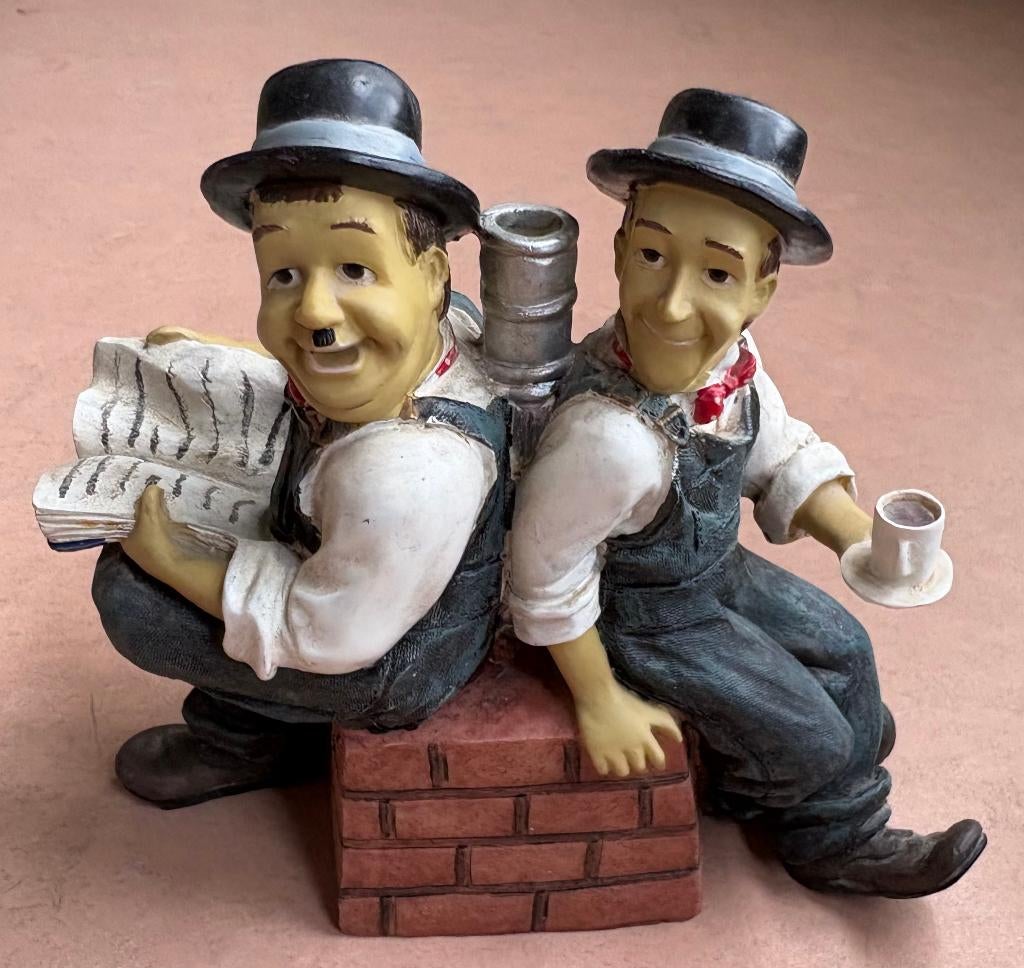 Laurel & Hardy beeldje, Antiek en Kunst, Ophalen of Verzenden