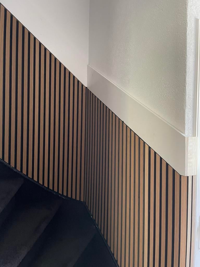 Partij wand panelen lattenwand, Ophalen, Nieuw