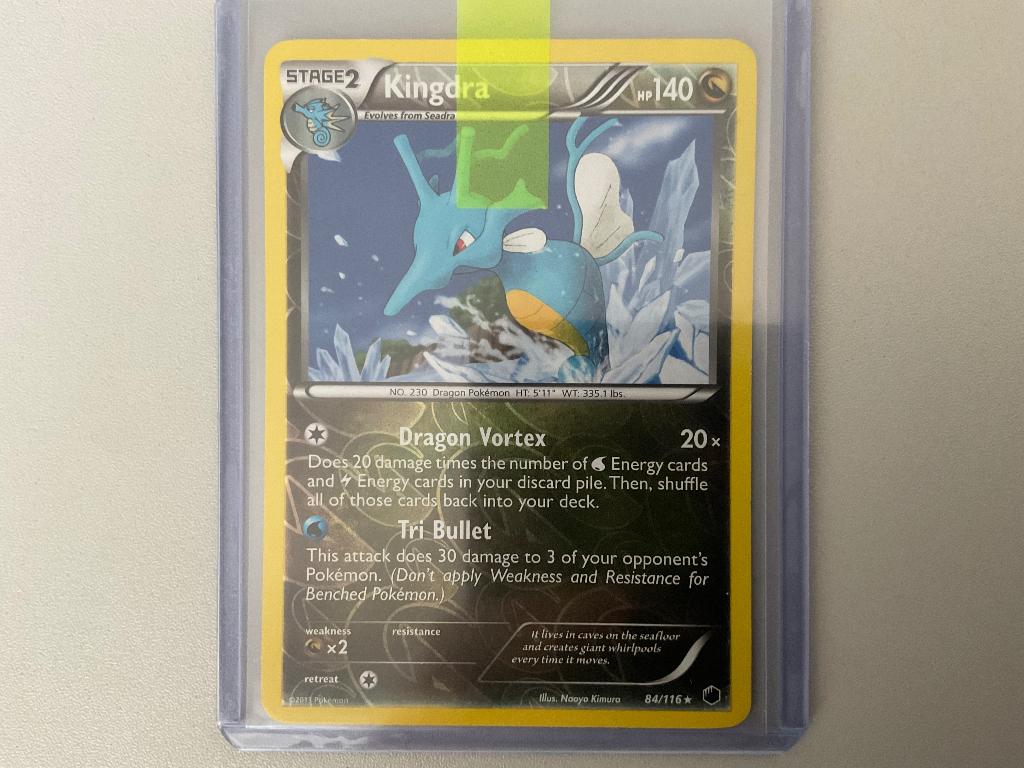 Kingdra - Plasma Freeze - 84/116 (Reverse Holo), Verzenden, Gebruikt, Losse kaart