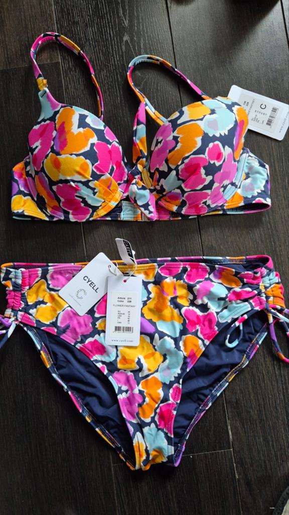Cyell Bikini Flower Fantasy, nieuw, ongedragen, maat 40/C, Ophalen of Verzenden, Nieuw, Bikini