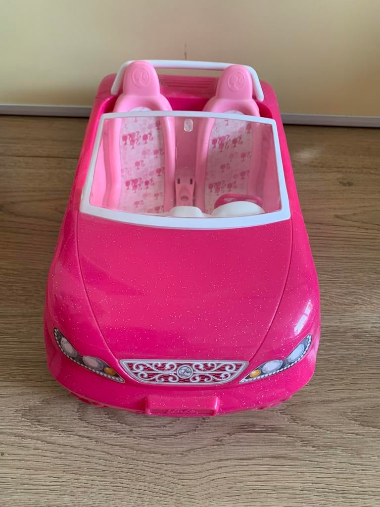 2-persoons barbie auto, Ophalen of Verzenden, Zo goed als nieuw, Barbie