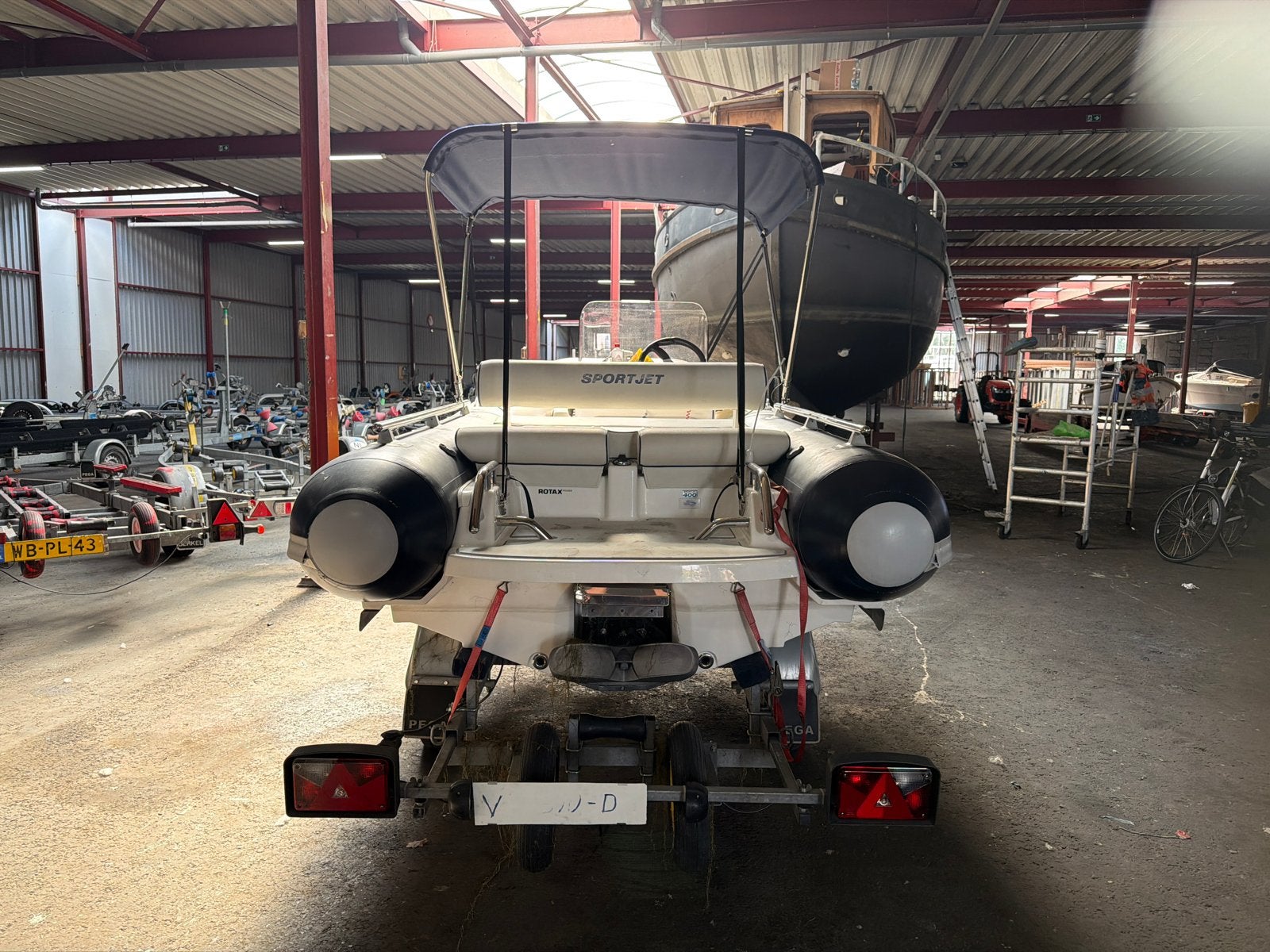 Williams Sportjet 400 2016 | 150 PK | 125 uur | Trailer, Watersport en Boten, Rubberboten, 4 m, Binnenboordmotor, 2 m, Benzine