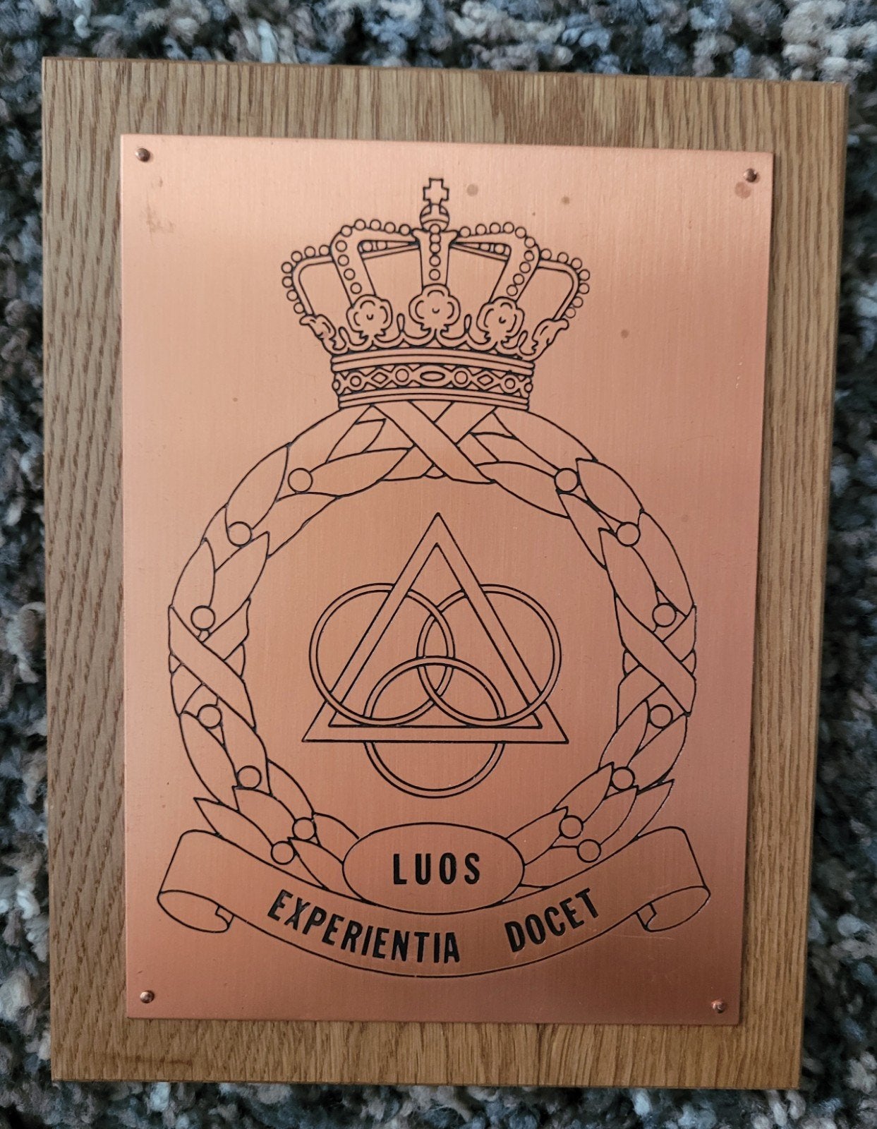 Wapenschild LUOS (KLU/ CLRS/ LUCHTMACHT), Ophalen of Verzenden