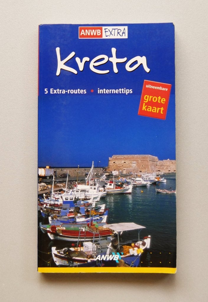 ANWB reisgids Kreta, Europa, Ophalen of Verzenden, Zo goed als nieuw, Reisgids of -boek