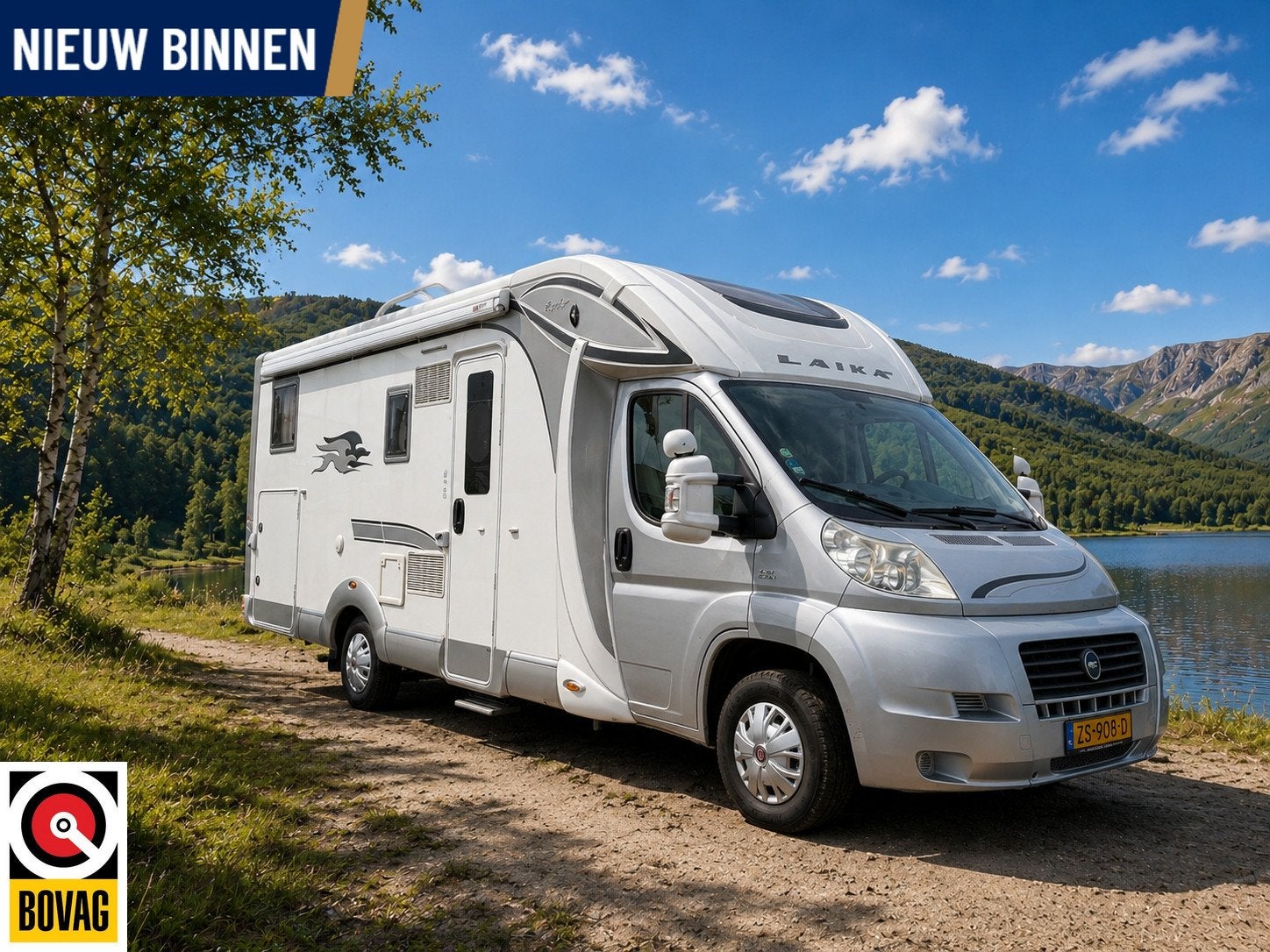 Laika ECOVIP 409, 7 tot 8 meter, Bedrijf, Diesel, 7 tot 8 meter
