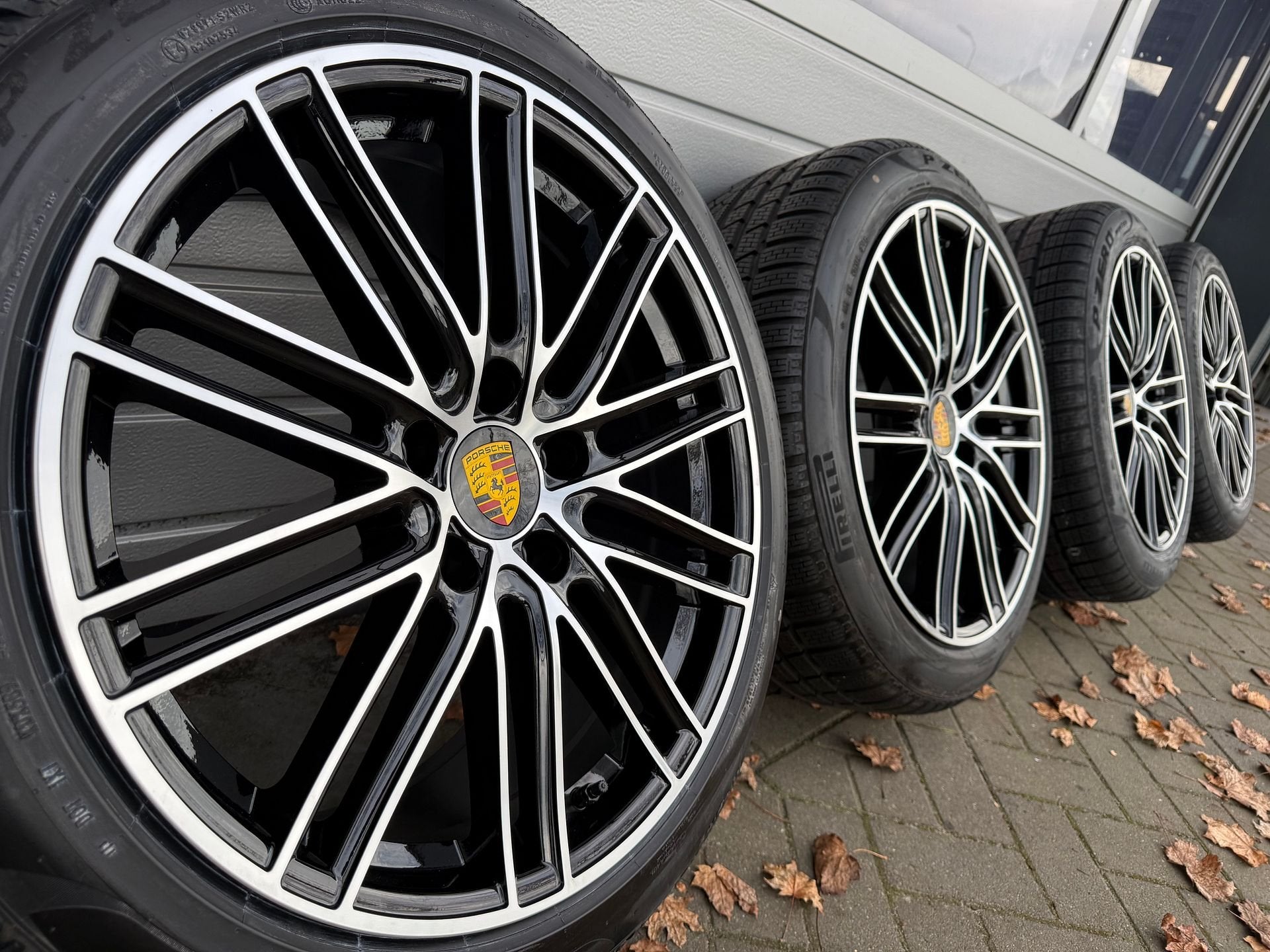 20 Inch Porsche Taycan S Turbo GT GTS 4s velgen met banden, Auto-onderdelen, Banden en Velgen, 245 mm, -, -, Banden en Velgen
