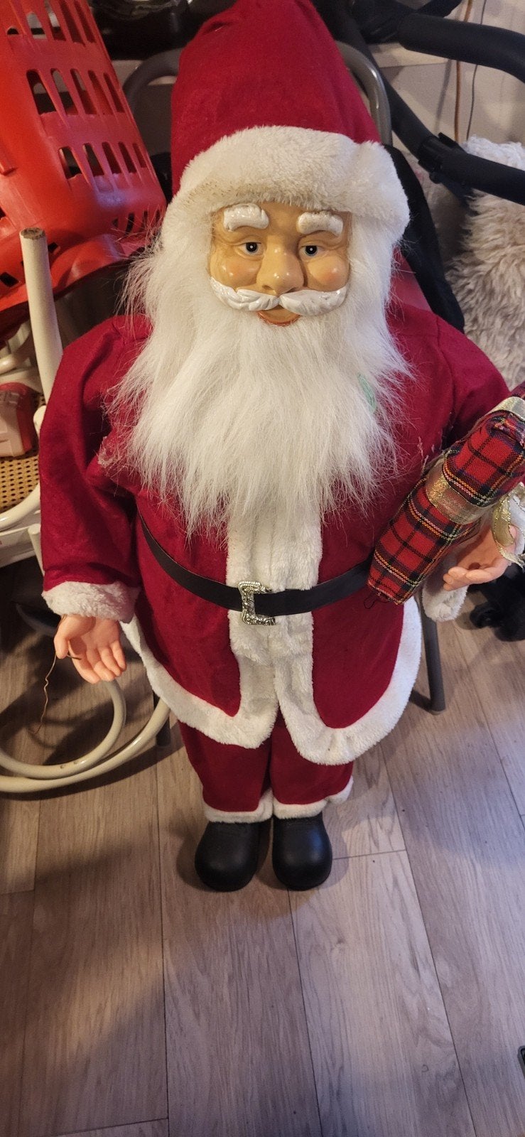 kerstman, Diversen, Ophalen