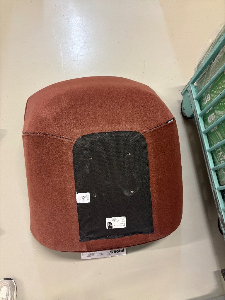 Moet nu weg!! WOOOD Wibo Draaifauteuil Velvet Mat Bruinrood, Overige kleuren, Verzenden, Nieuw, Stof