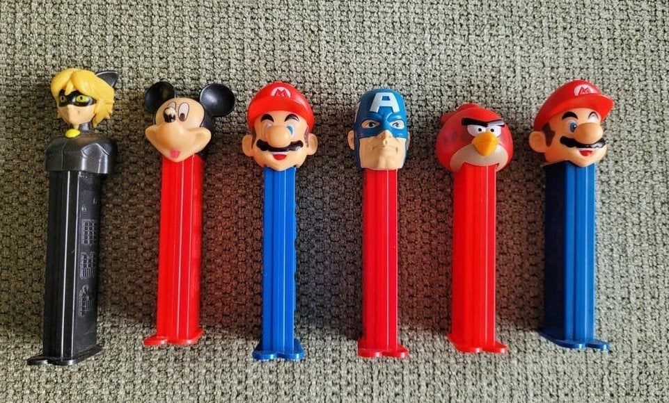 Vintage Pez Dispensers - Diverse Collectie, Ophalen of Verzenden, Gebruikt