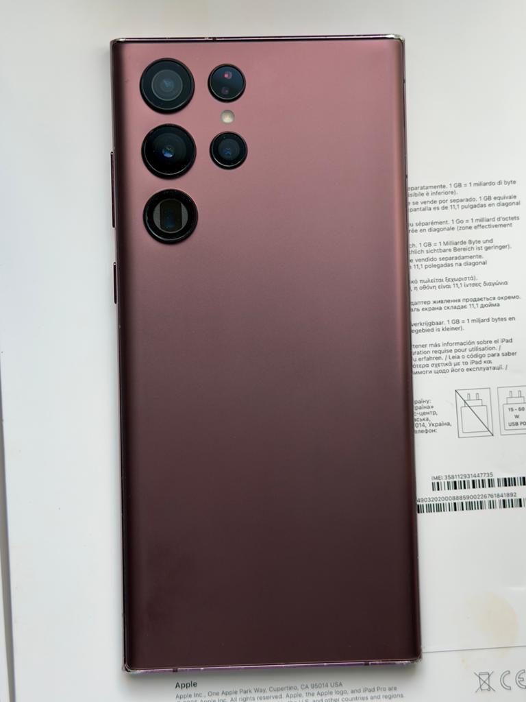 Samsung S22 Ultra, Telecommunicatie, Mobiele telefoons | Samsung, Zwart, Touchscreen, Ophalen of Verzenden, Zo goed als nieuw