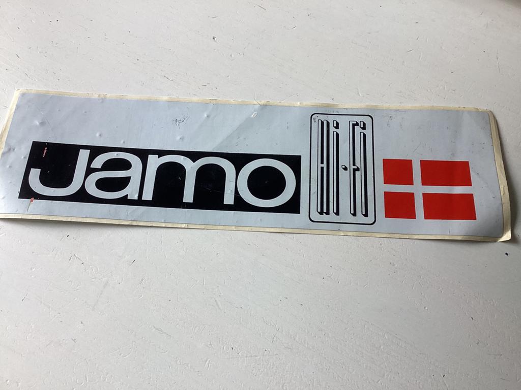 Grote sticker Jamo hi-fi, Verzenden, Zo goed als nieuw, Merk