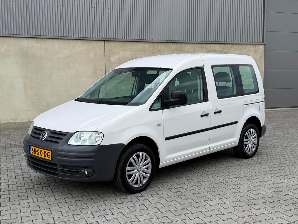 Volkswagen Caddy Combi 1.6 Turijn Comfort 5p., Voorwielaandrijving, Stof, Gebruikt, Wit